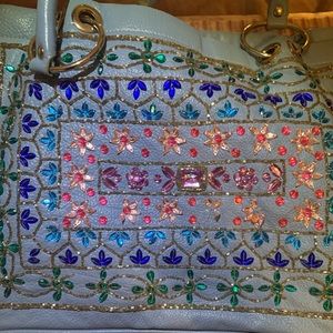 Jules Reid blue tote